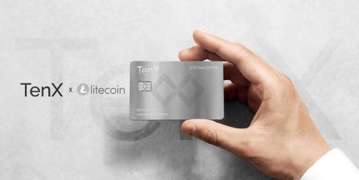 TenX Unites with Litecoin to Launch Litecoin Debit Card