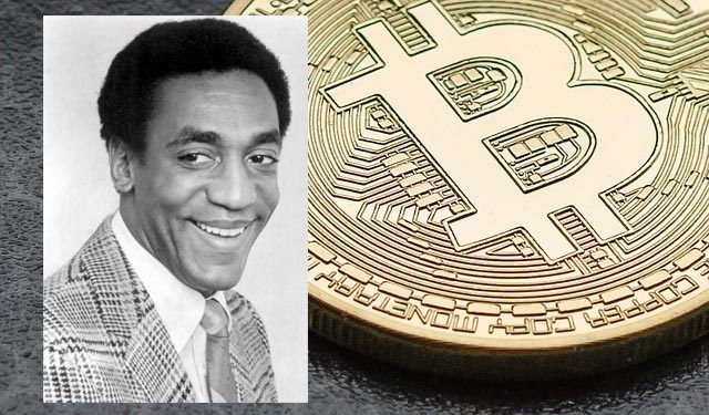 Pixabay.com / Bill Cosby, Bitcoin mashup