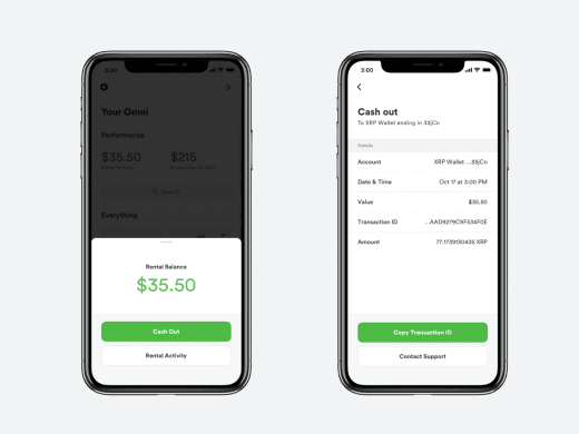 You Can Now Rent Stuff on Omni and Cash Out in XRP