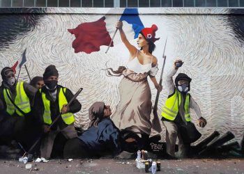 Pascal Boyart Fresco in Paris / Twitter image