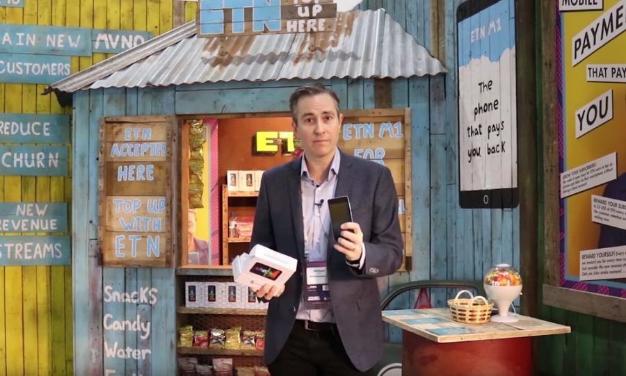 Electroneum CEO Richard Ells announces mobile top up in South Africa with The Unlimited and the new $80 android smartphone that pays you back.