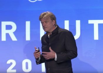 Distributed 2018: Keynote Address with Patrick Byrne, Overstock.com/tZero / Distributed Youtube screenshot