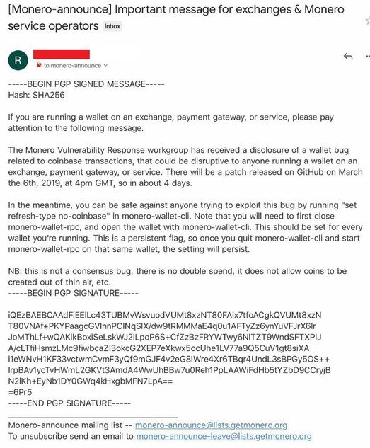 The important message for those who attend Monero ecosystem