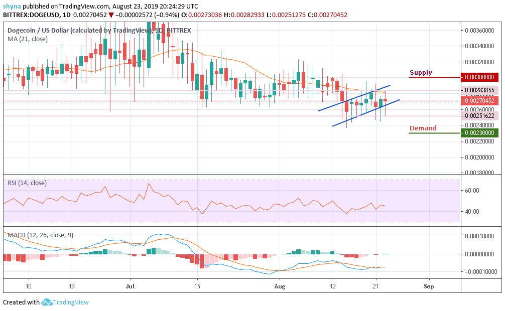 Dogecoin Stock Chart