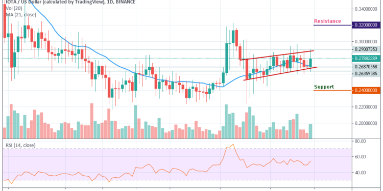 Iota Chart Usd