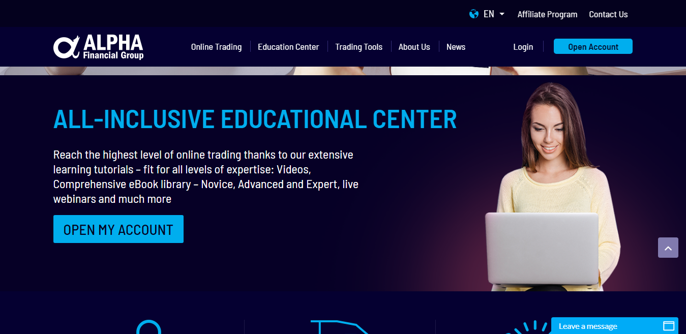 Alpha Financial Group Education Center