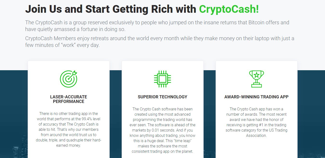 Crypto Cash Website