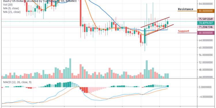 Dash Price Chart