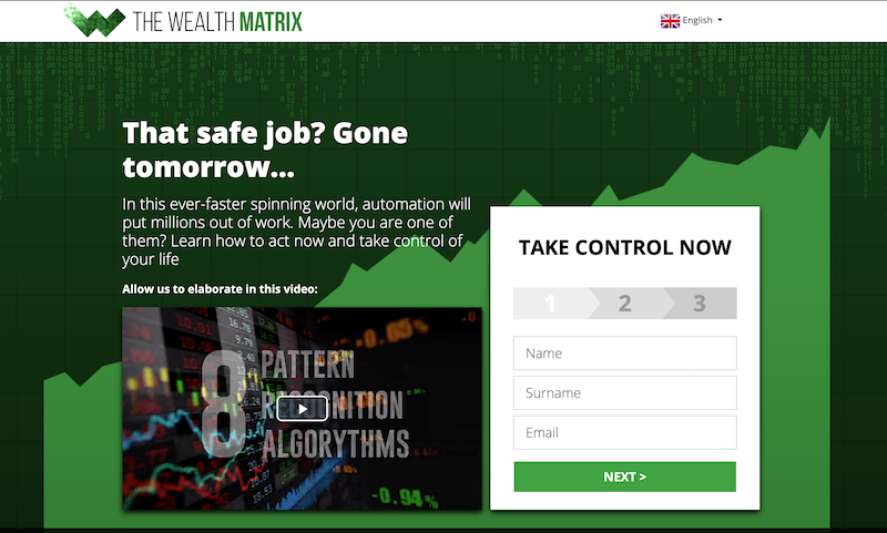 Wealth Matrix Homepage