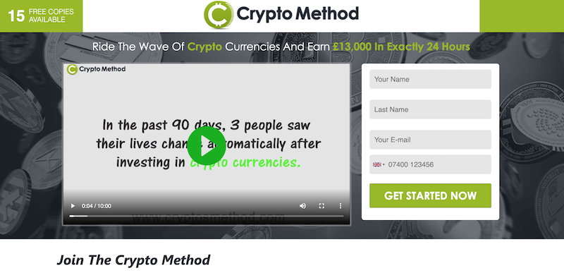 Crypto Method Homepage
