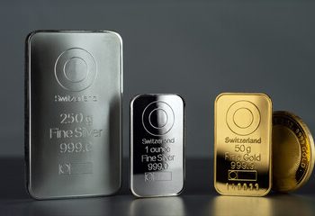 gold and silver markets are dropping amidst an increase in risk-off conditions