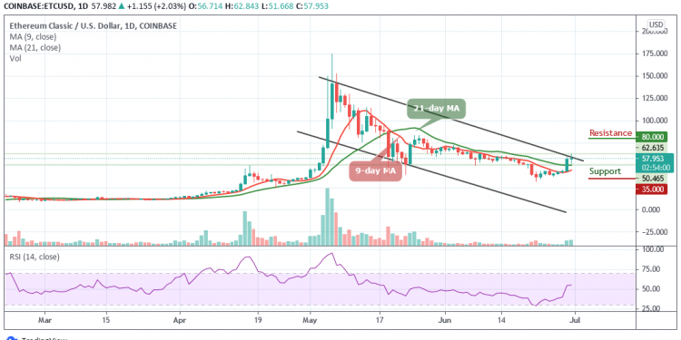 ETCUSD - Daily chart