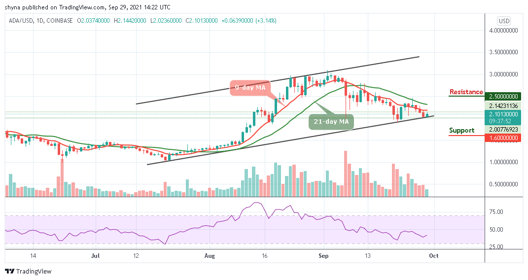 Cardano Price Analysis: ADA/USD Bulls May Push the Price Upward