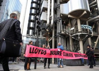 Lloyd's Of London Turns To Remote Trading Following Climate Protests