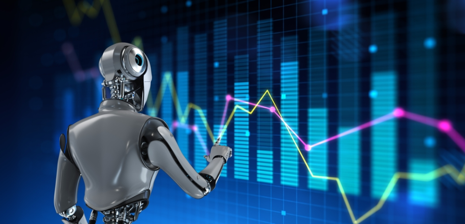 Robotic RPA análise de big data robô de negociação de automação
