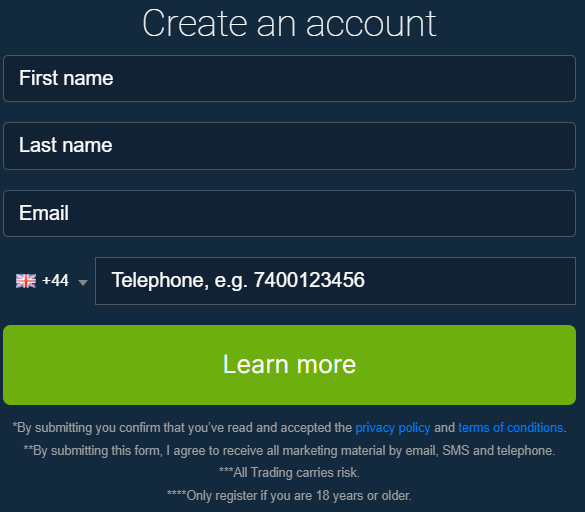 Ethereum Code crea un nuovo account