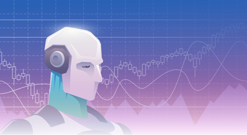 Multicolor stock exchange trading robot