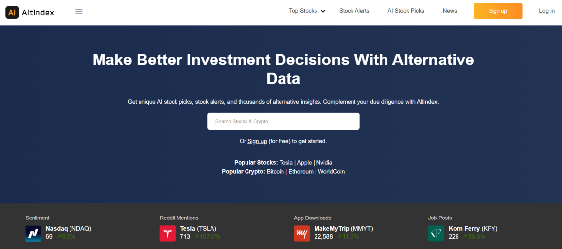 AltIndex Review 2023 Should You Try This Investment Platform?